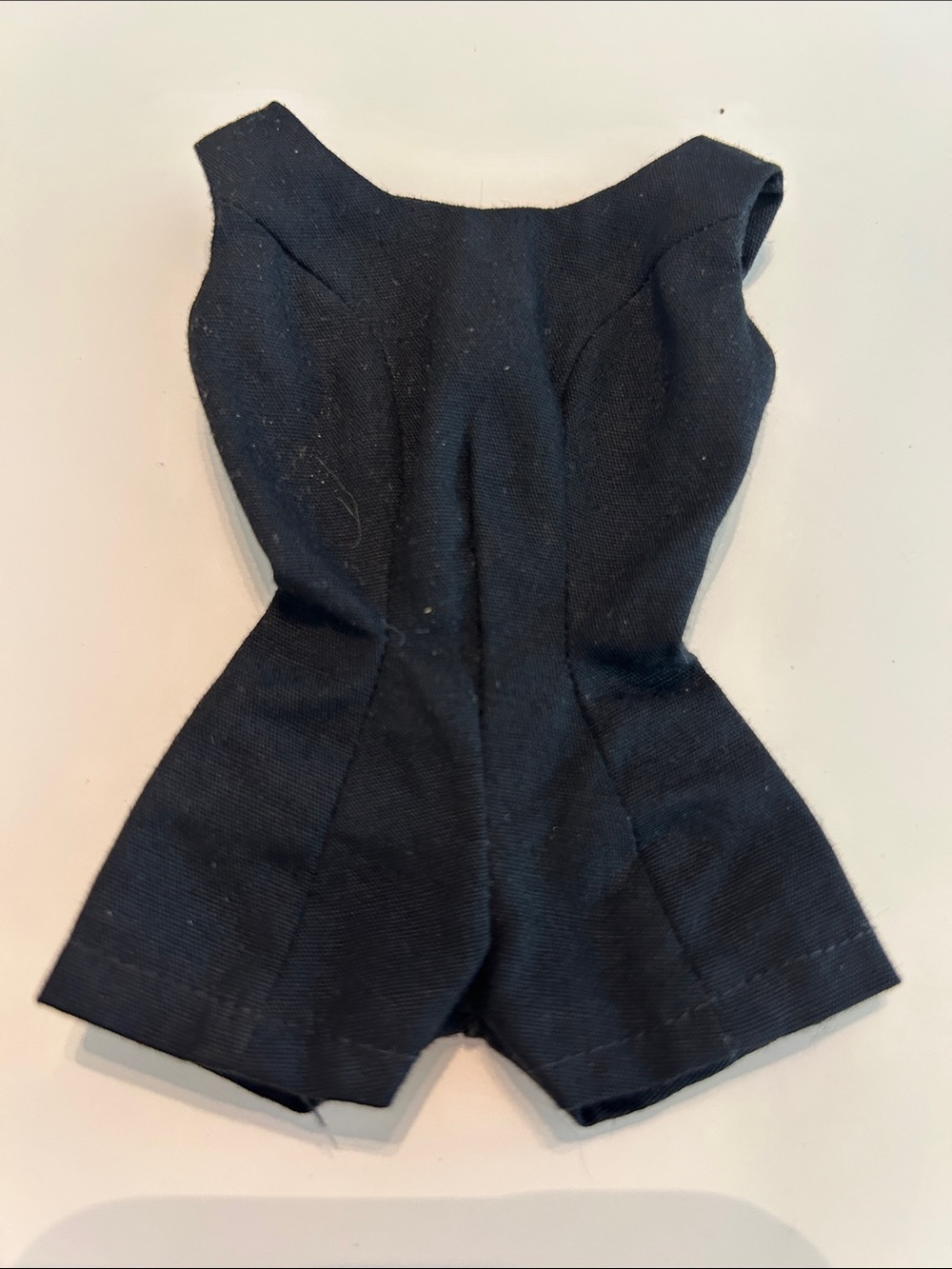Vintage Barbie Black Playsuit Romper Tagged 1960 Fashion PAK